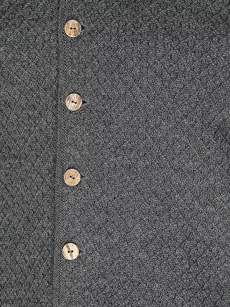 GOTTSEIDANK | Trachtenstrickjacke XAVER | hellgrau