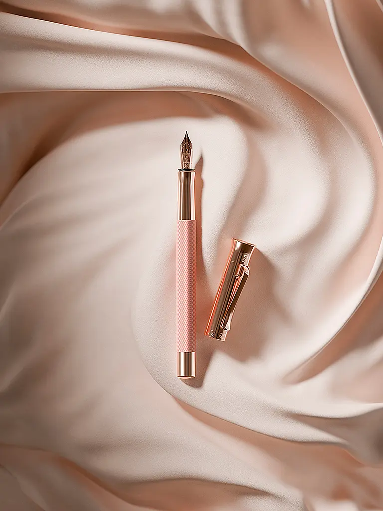 GRAF VON FABER-CASTELL |  Füllfederhalter Guilloche Rose Blush  M  | Rosa