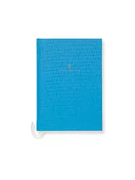 GRAF VON FABER-CASTELL | Buch mit Leineneinband A5 India Red | hellblau
