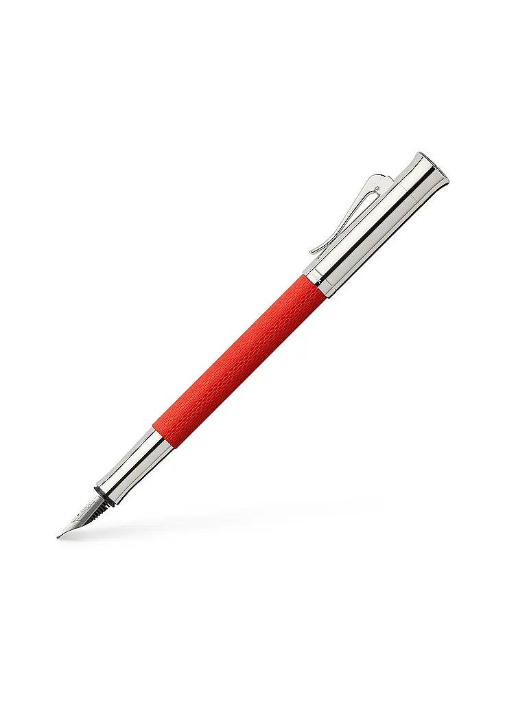 GRAF VON FABER-CASTELL | Füllfederhalter Guilloche India Red F | 