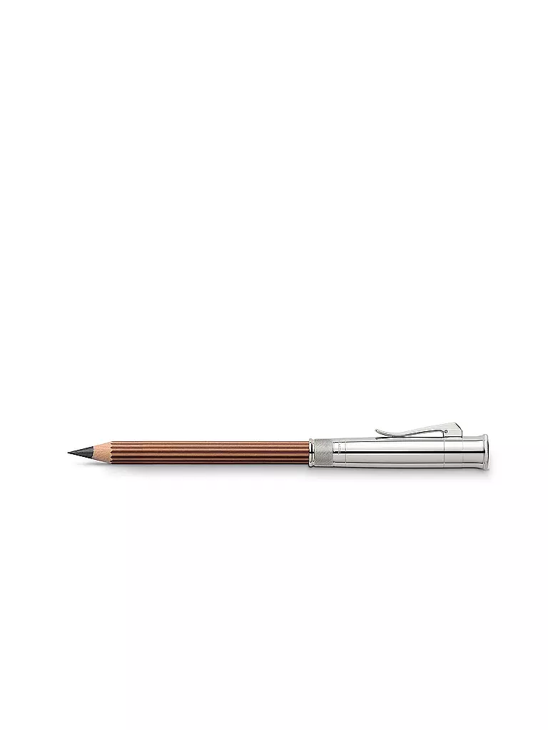 GRAF VON FABER-CASTELL | Perfekter Bleistift "Platinum" Magnum | braun