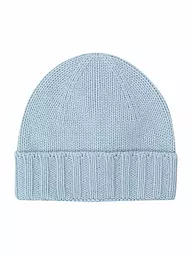 GRAN SASSO | Kaschmir Mütze - Haube  | blau