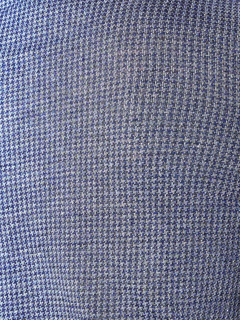 GRAN SASSO | Leinen Poloshirt  | blau