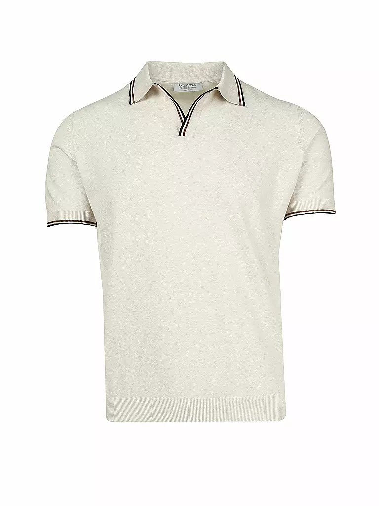 GRAN SASSO | Poloshirt  | beige