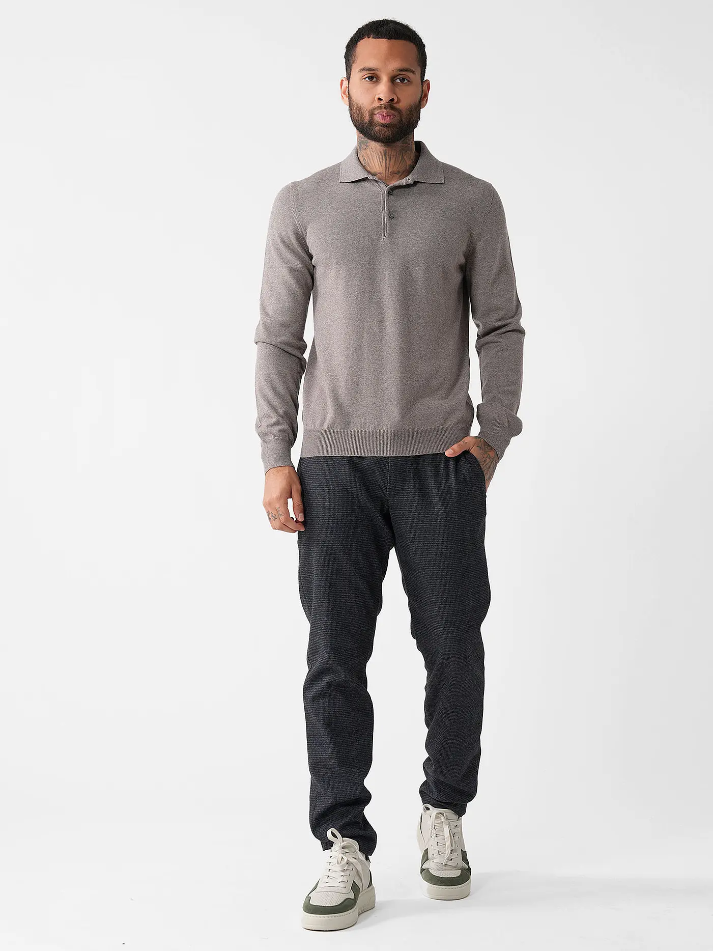 GRAN SASSO | Poloshirt  | beige