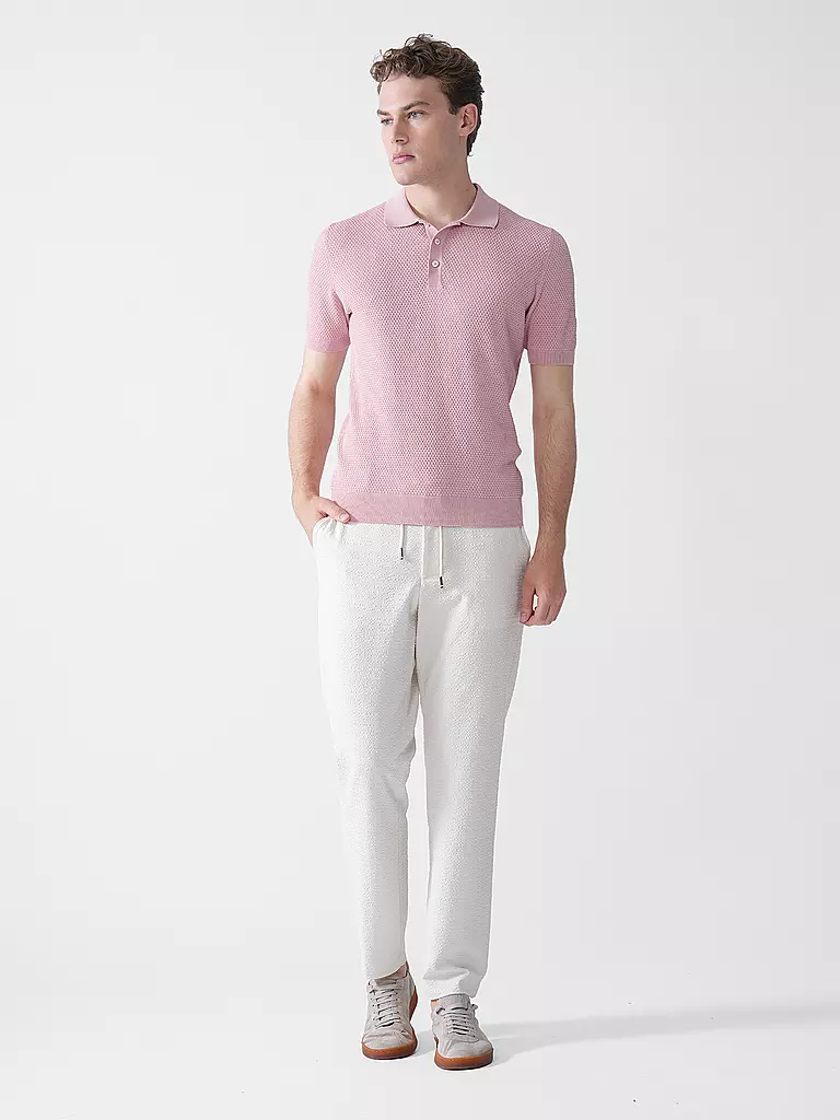 GRAN SASSO | Poloshirt  | rosa