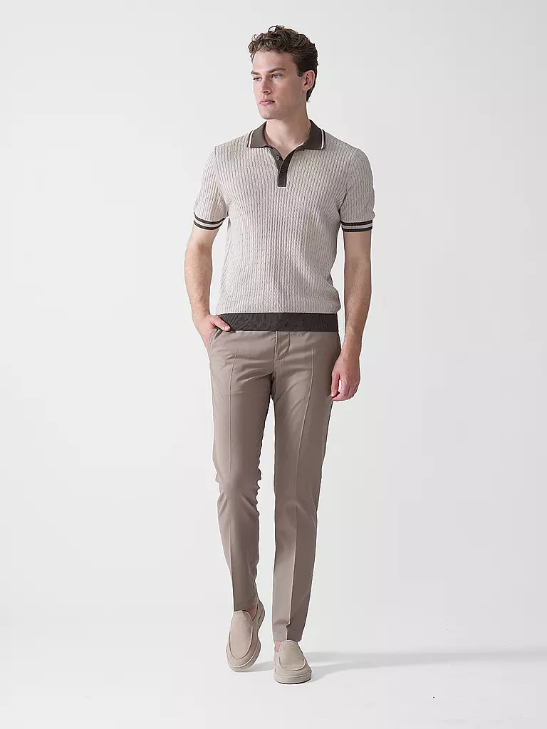 GRAN SASSO | Poloshirt  | beige
