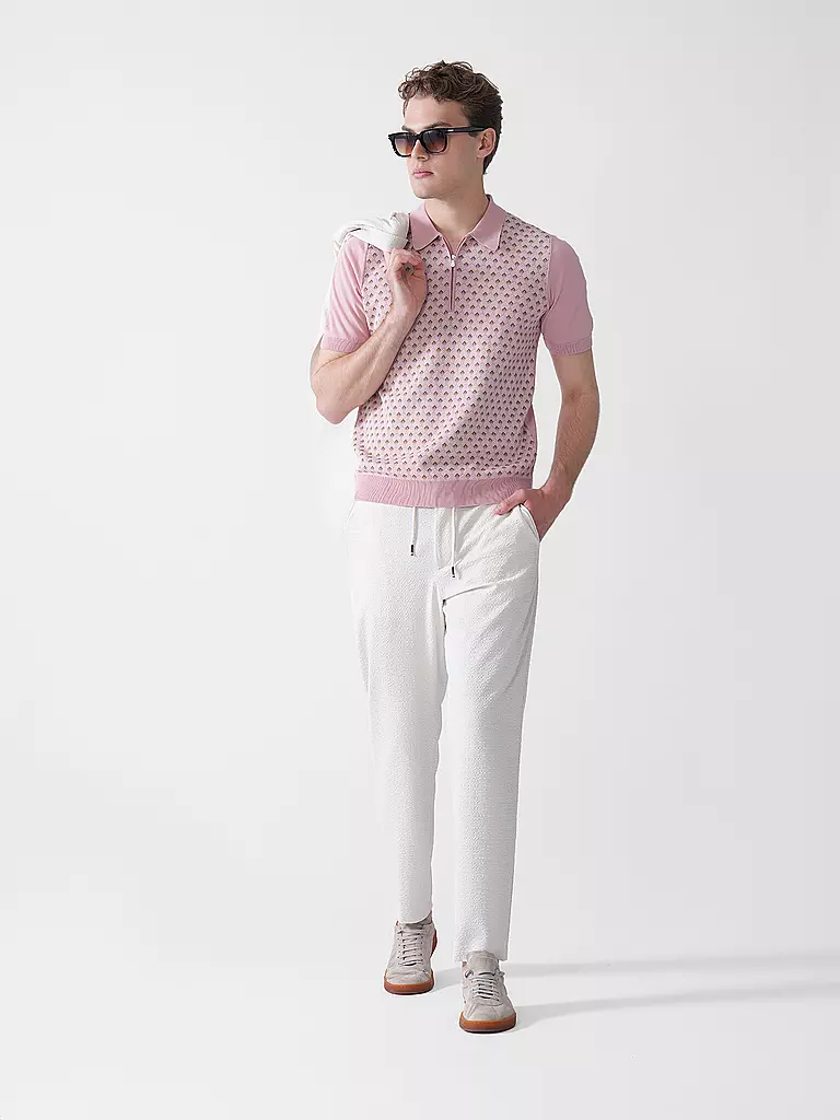 GRAN SASSO | Poloshirt  | rosa