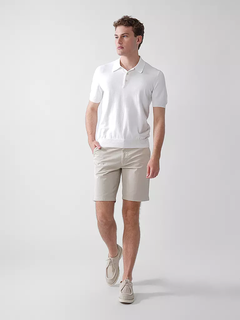 GRAN SASSO | Poloshirt  | weiss
