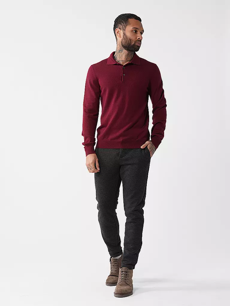 GRAN SASSO | Poloshirt  | rot