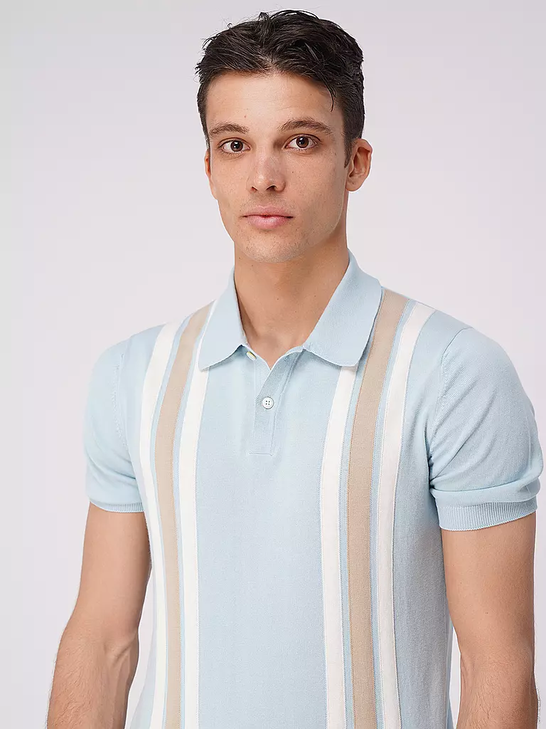 GRAN SASSO | Poloshirt  | hellblau