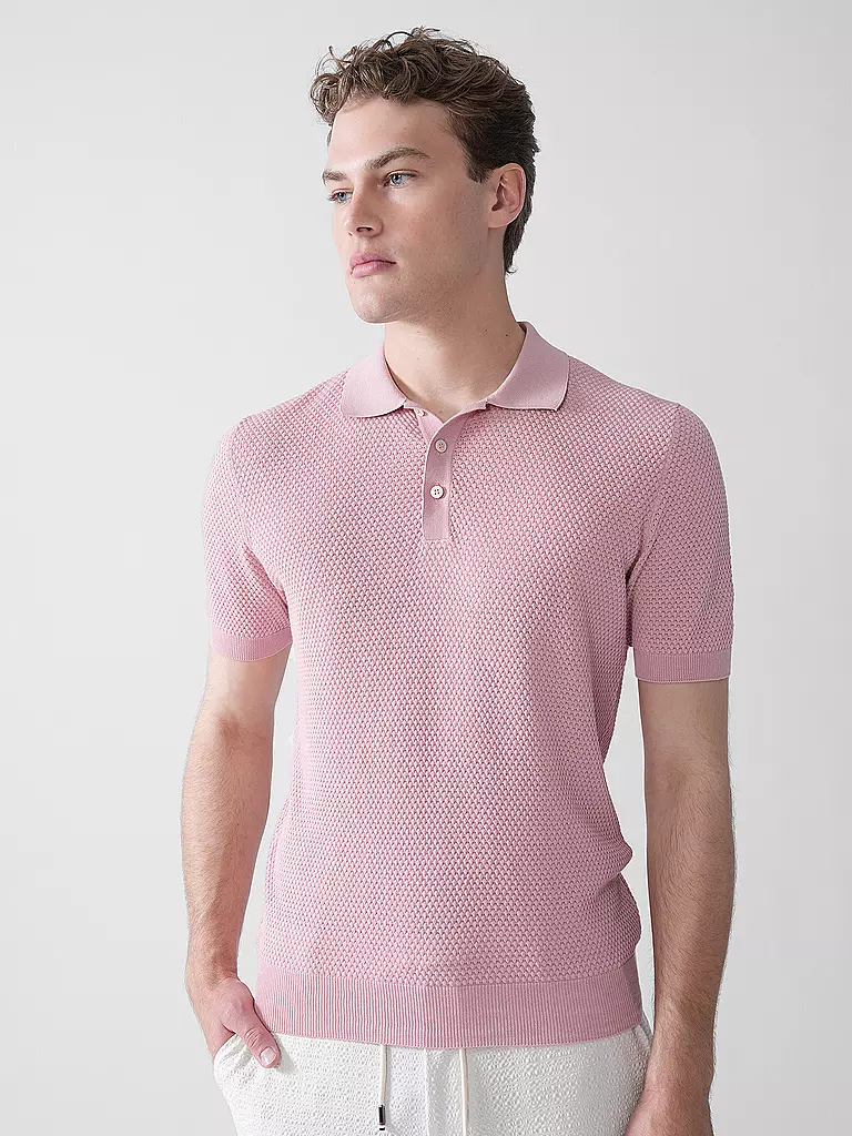 GRAN SASSO | Poloshirt  | rosa