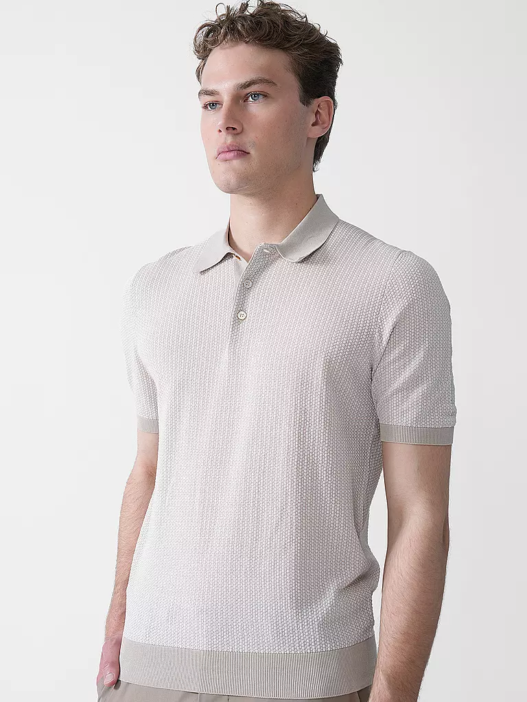 GRAN SASSO | Poloshirt  | beige