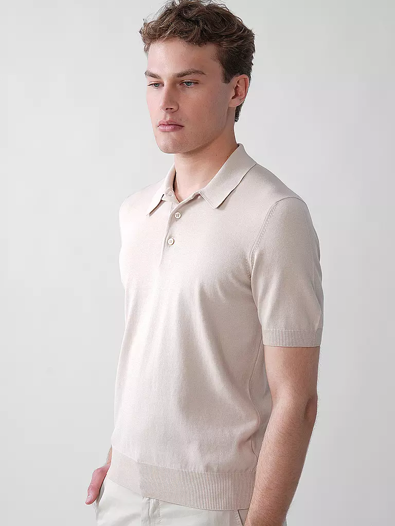 GRAN SASSO | Poloshirt  | beige