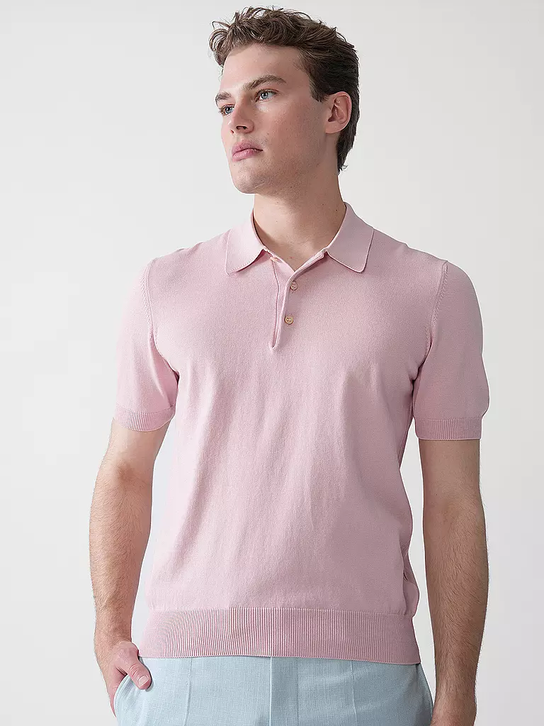GRAN SASSO | Poloshirt  | rosa