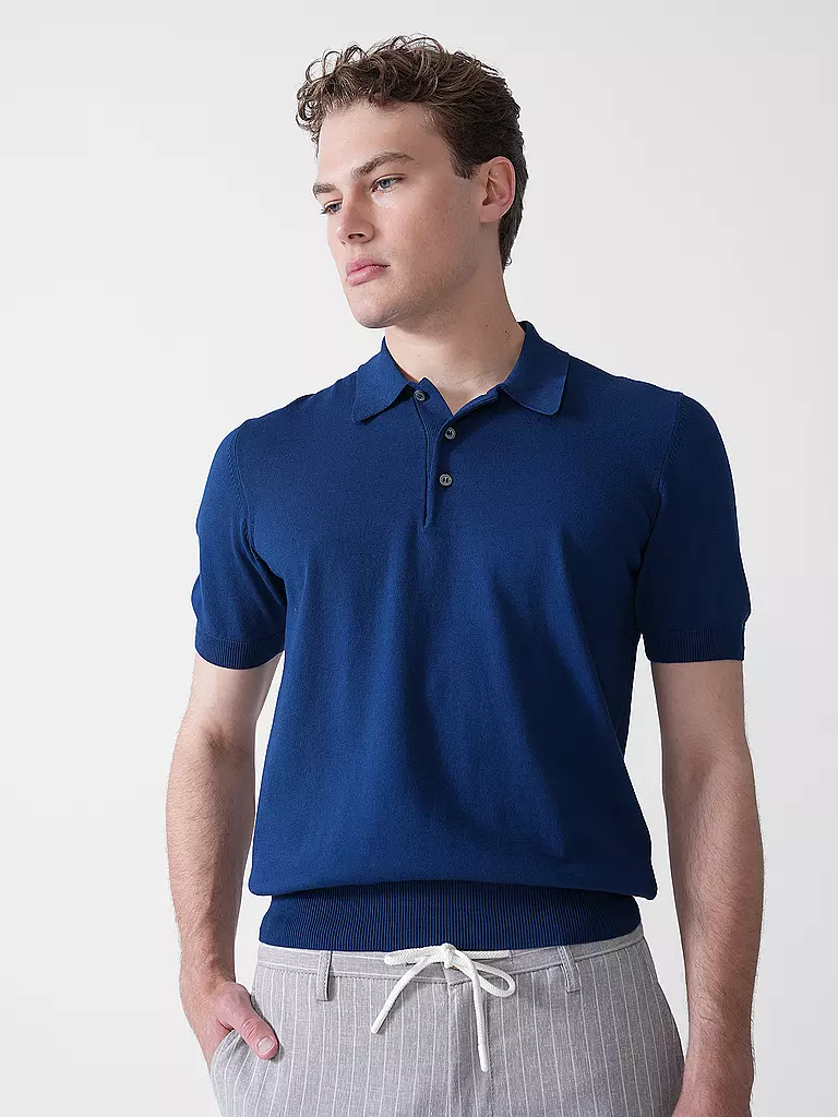 GRAN SASSO | Poloshirt  | blau