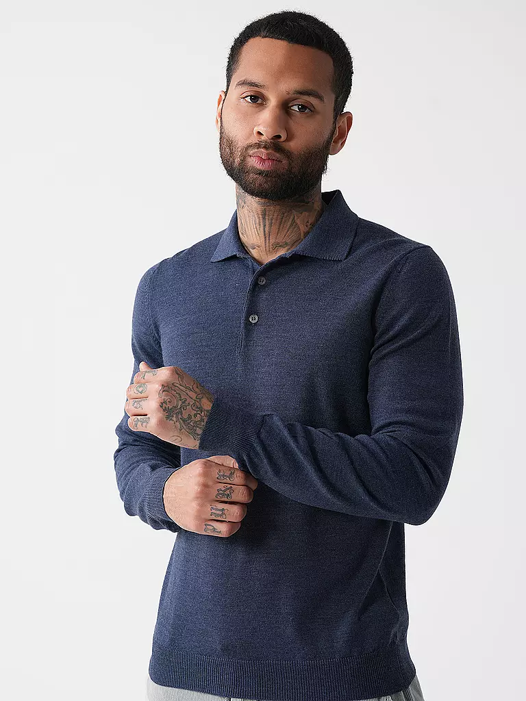 GRAN SASSO | Poloshirt  | blau