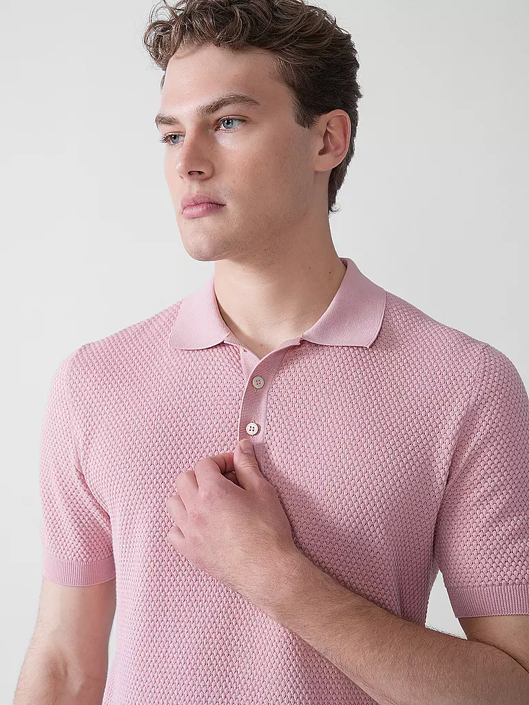 GRAN SASSO | Poloshirt  | rosa