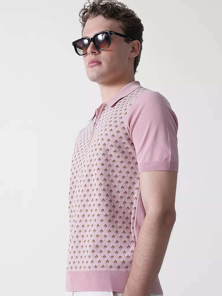 GRAN SASSO | Poloshirt  | rosa
