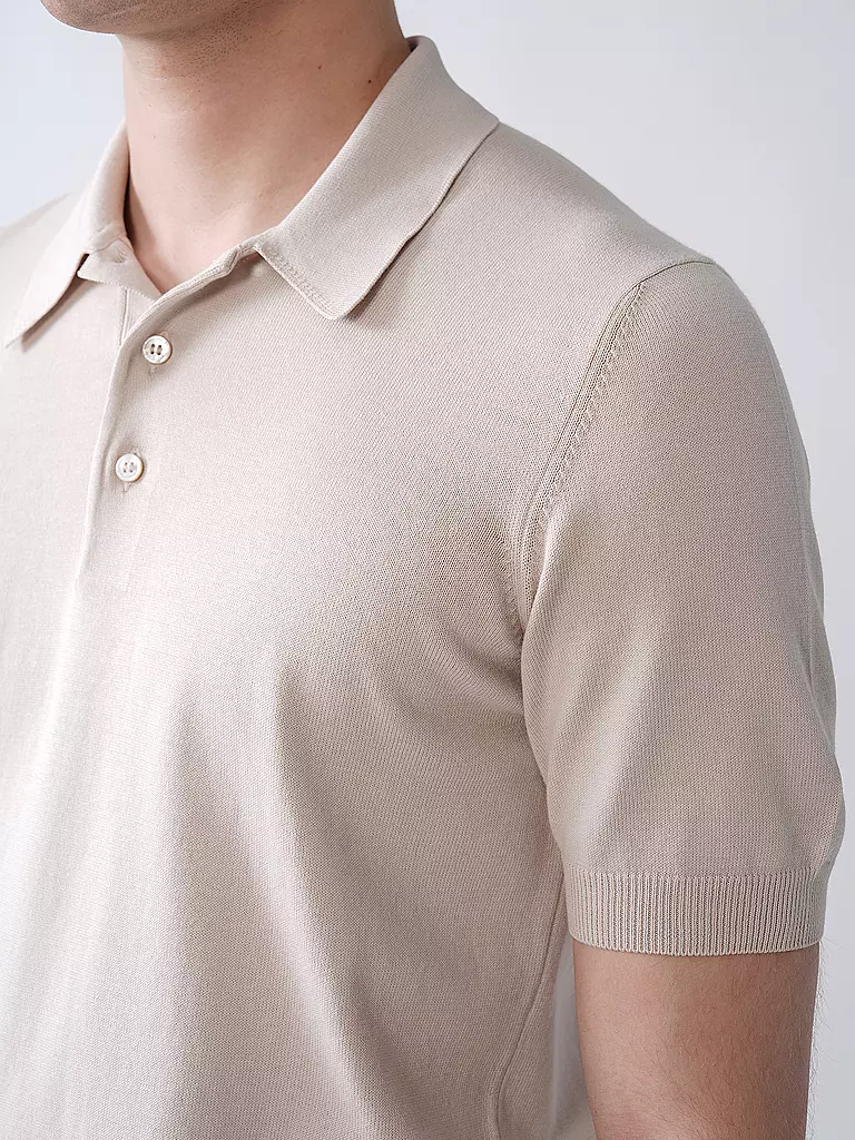 GRAN SASSO | Poloshirt  | beige