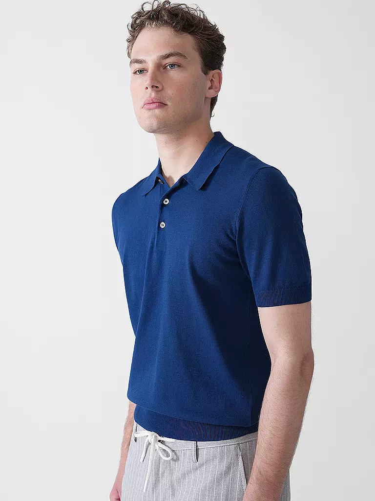 GRAN SASSO | Poloshirt  | blau