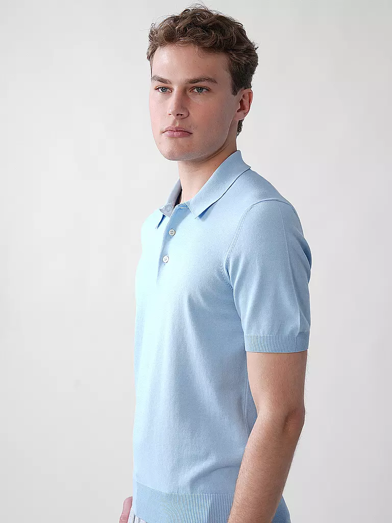 GRAN SASSO | Poloshirt  | hellblau