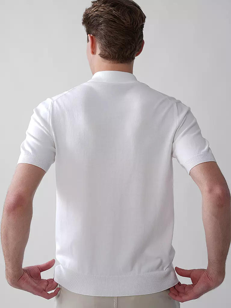 GRAN SASSO | Poloshirt  | weiss