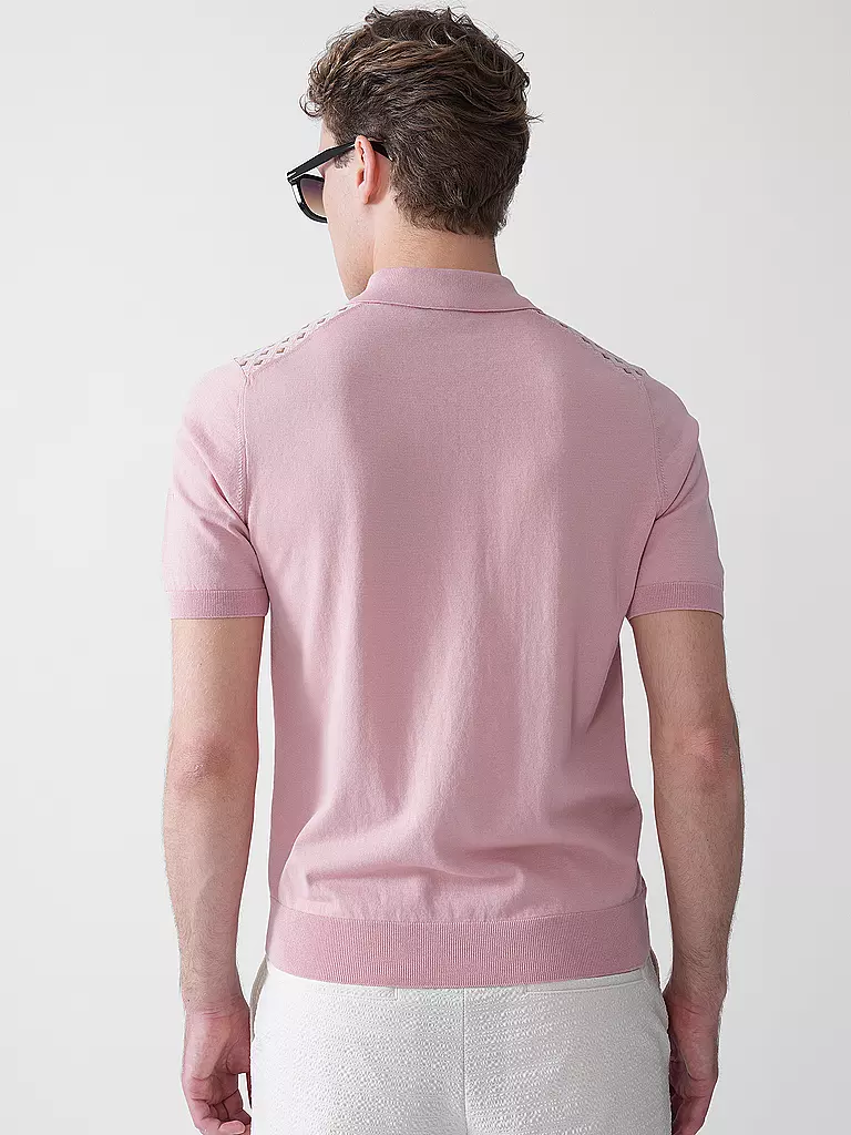 GRAN SASSO | Poloshirt  | rosa