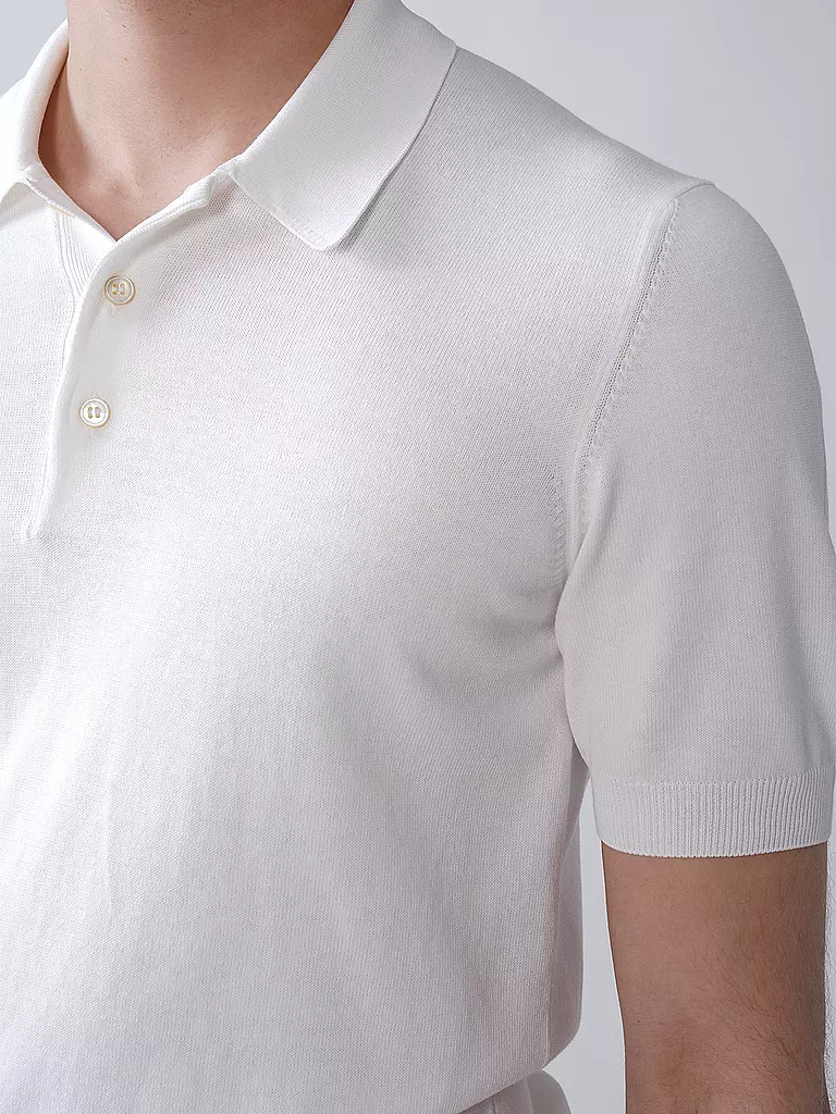 GRAN SASSO | Poloshirt  | weiss