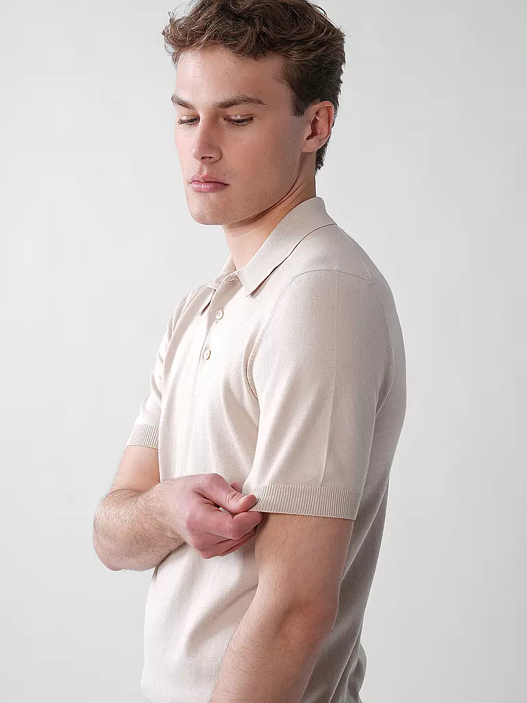 GRAN SASSO | Poloshirt  | beige