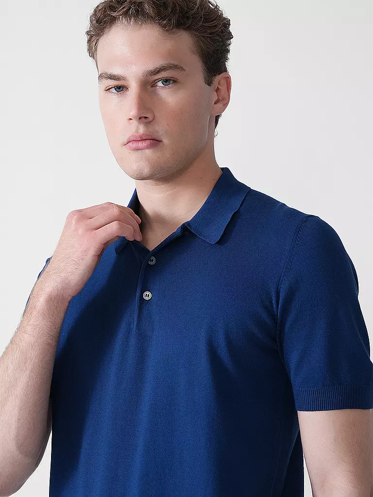 GRAN SASSO | Poloshirt  | blau