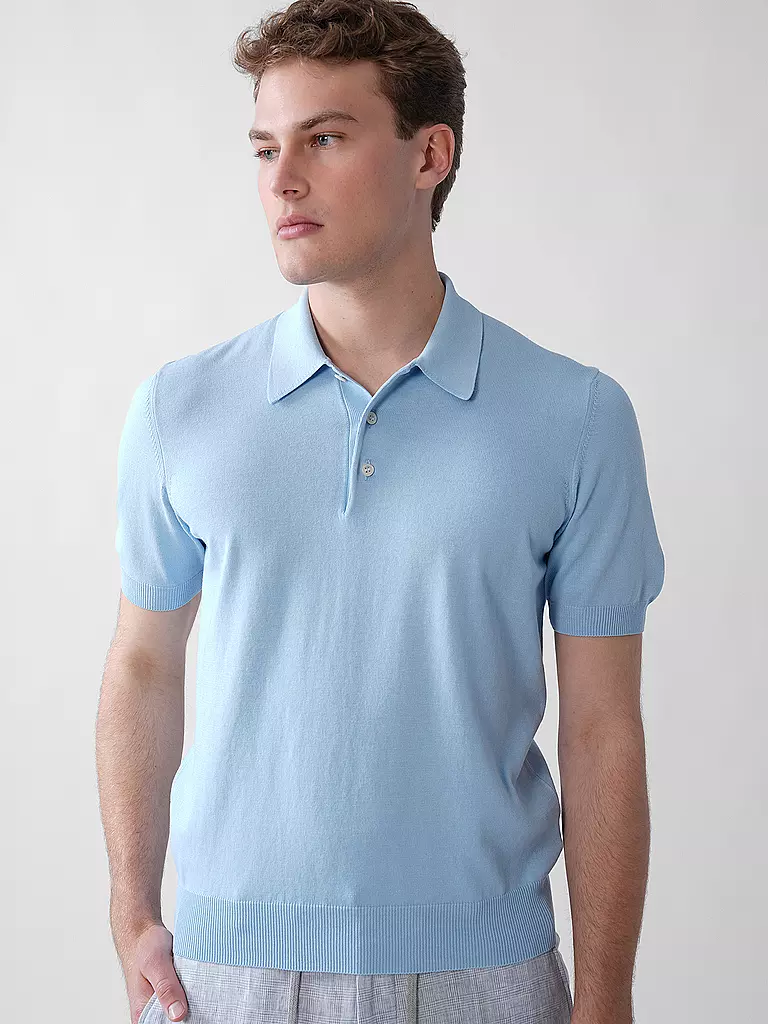 GRAN SASSO | Poloshirt  | hellblau