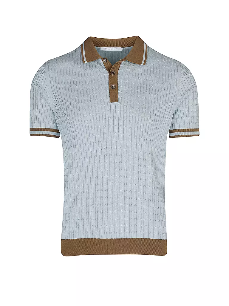 GRAN SASSO | Poloshirt | blau