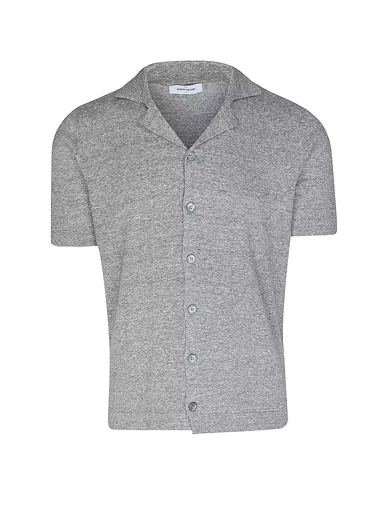 GRAN SASSO | Poloshirt | grau