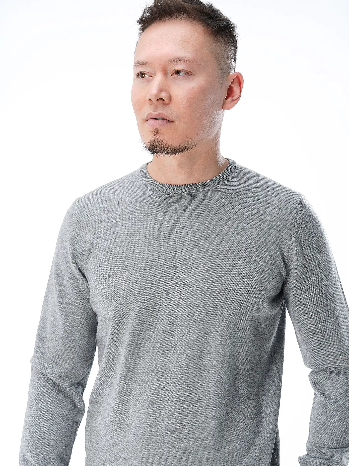 GRAN SASSO | Pullover | hellgrau