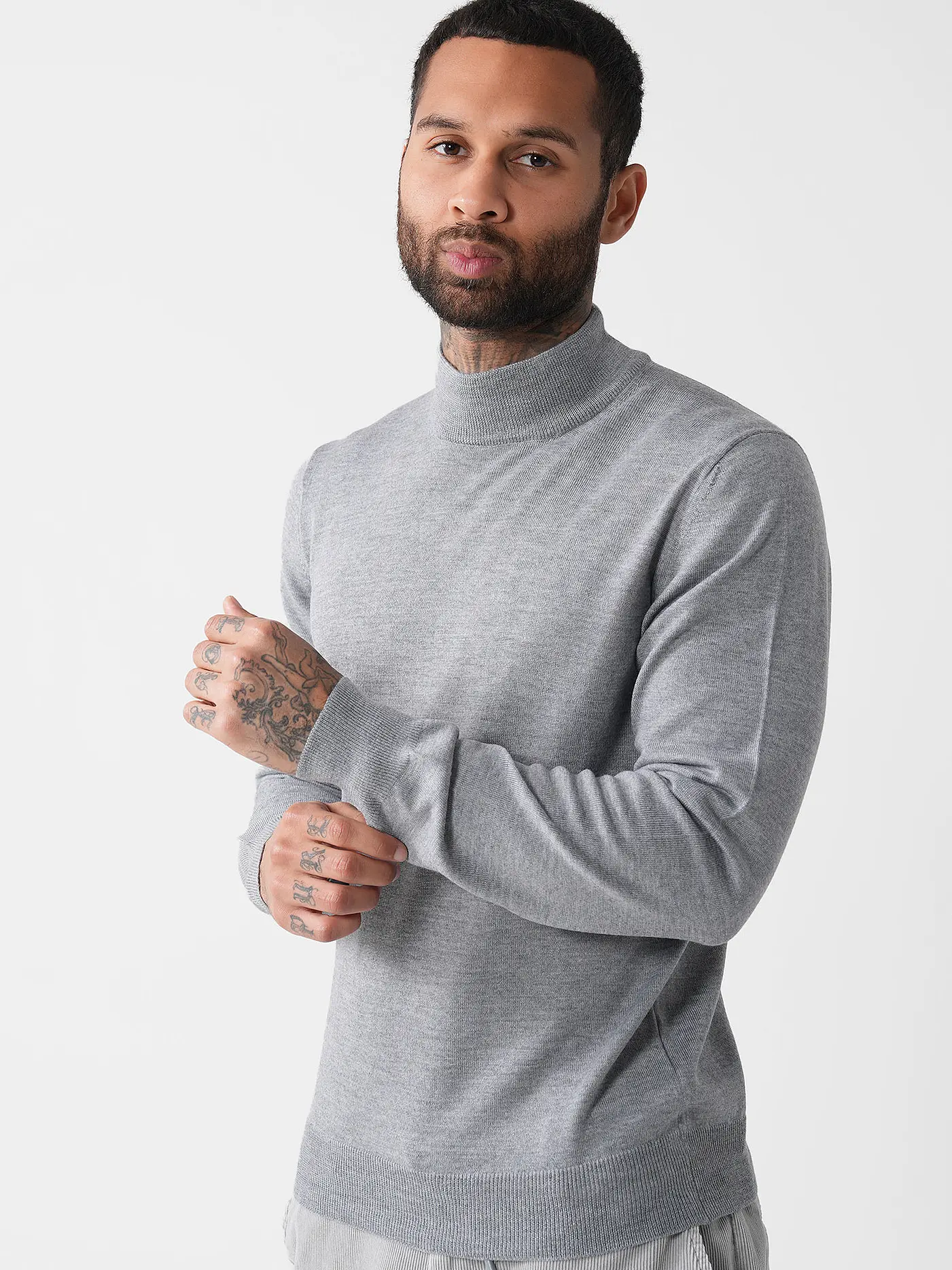 GRAN SASSO | Pullover | hellgrau