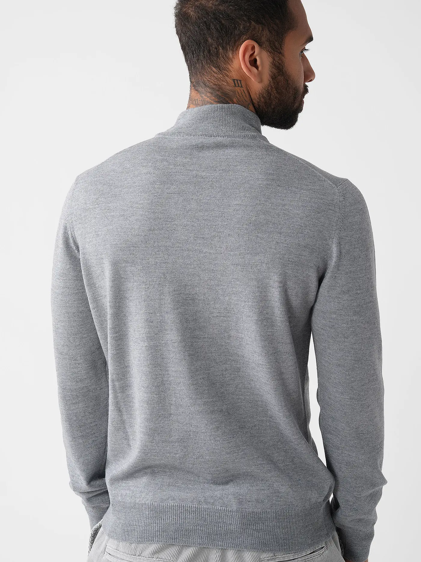 GRAN SASSO | Pullover | hellgrau