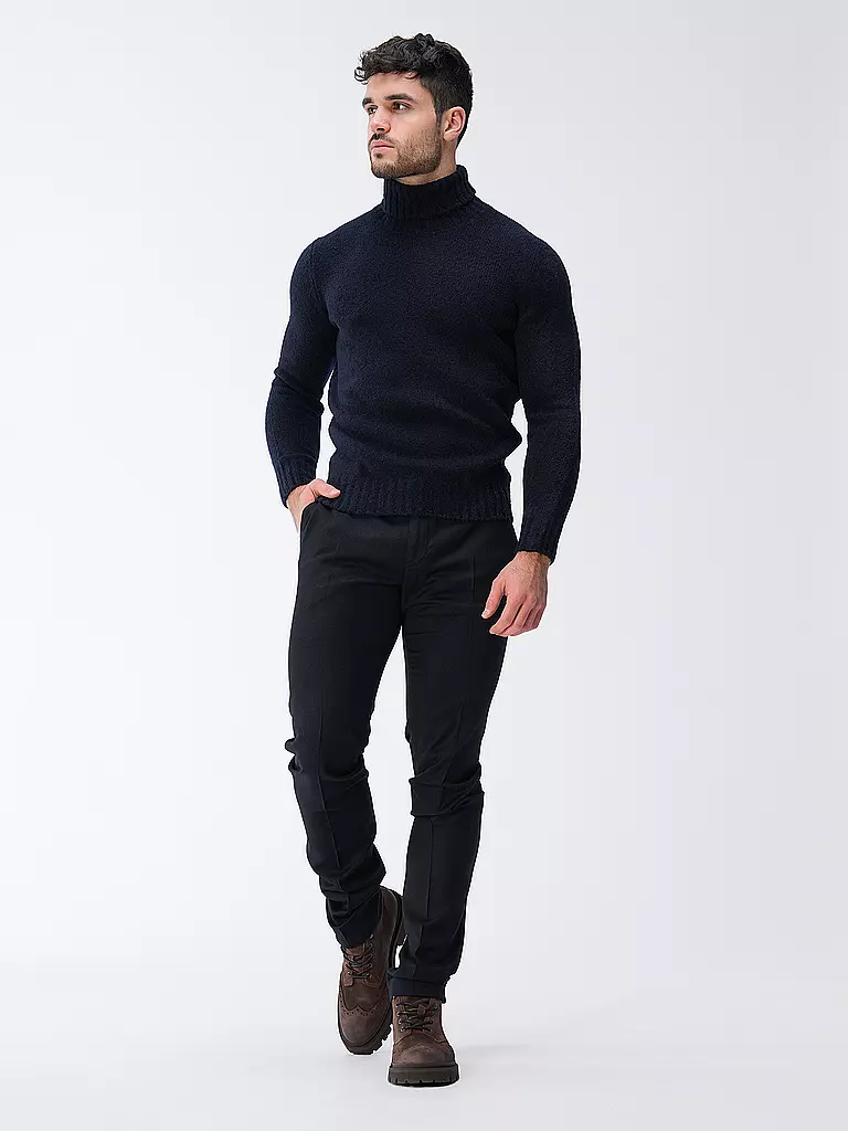 GRAN SASSO | Rollkragenpullover  | dunkelblau