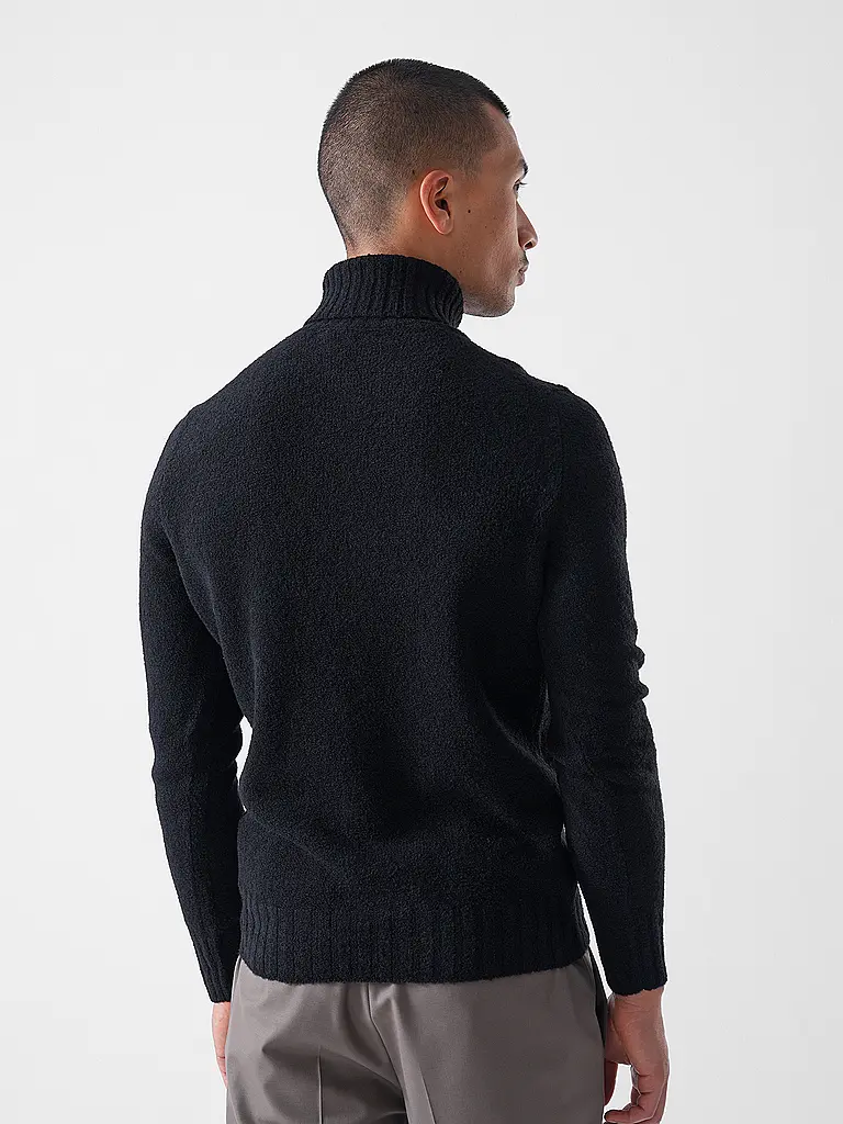 GRAN SASSO | Rollkragenpullover  | Schwarz