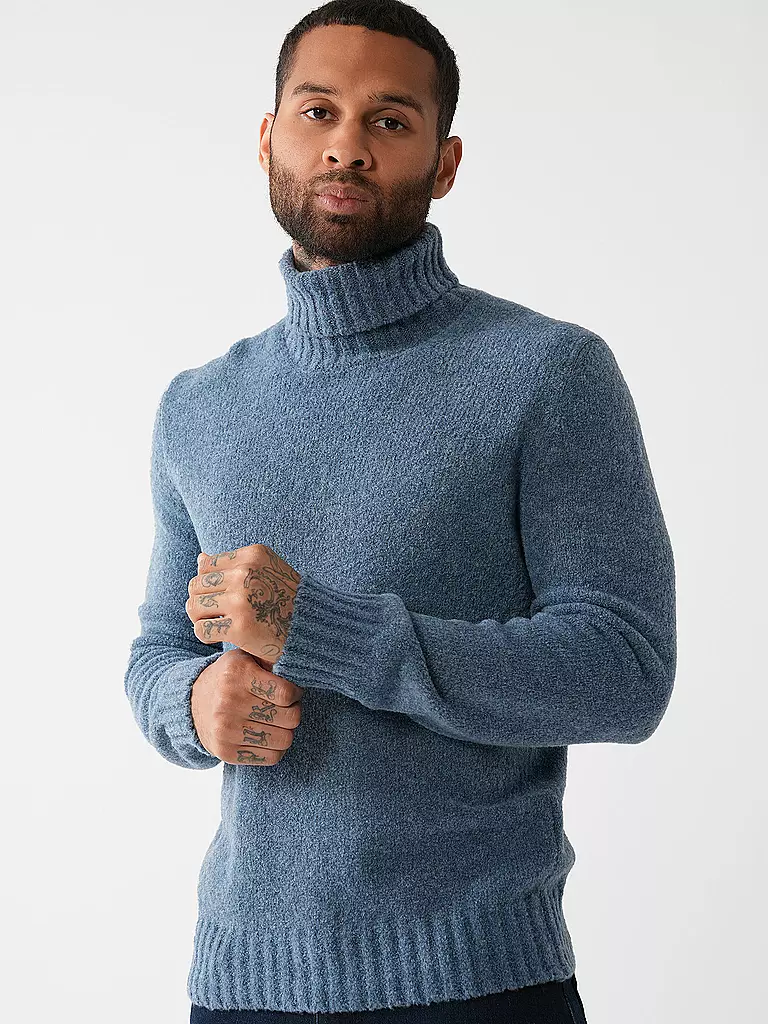 GRAN SASSO | Rollkragenpullover | dunkelblau