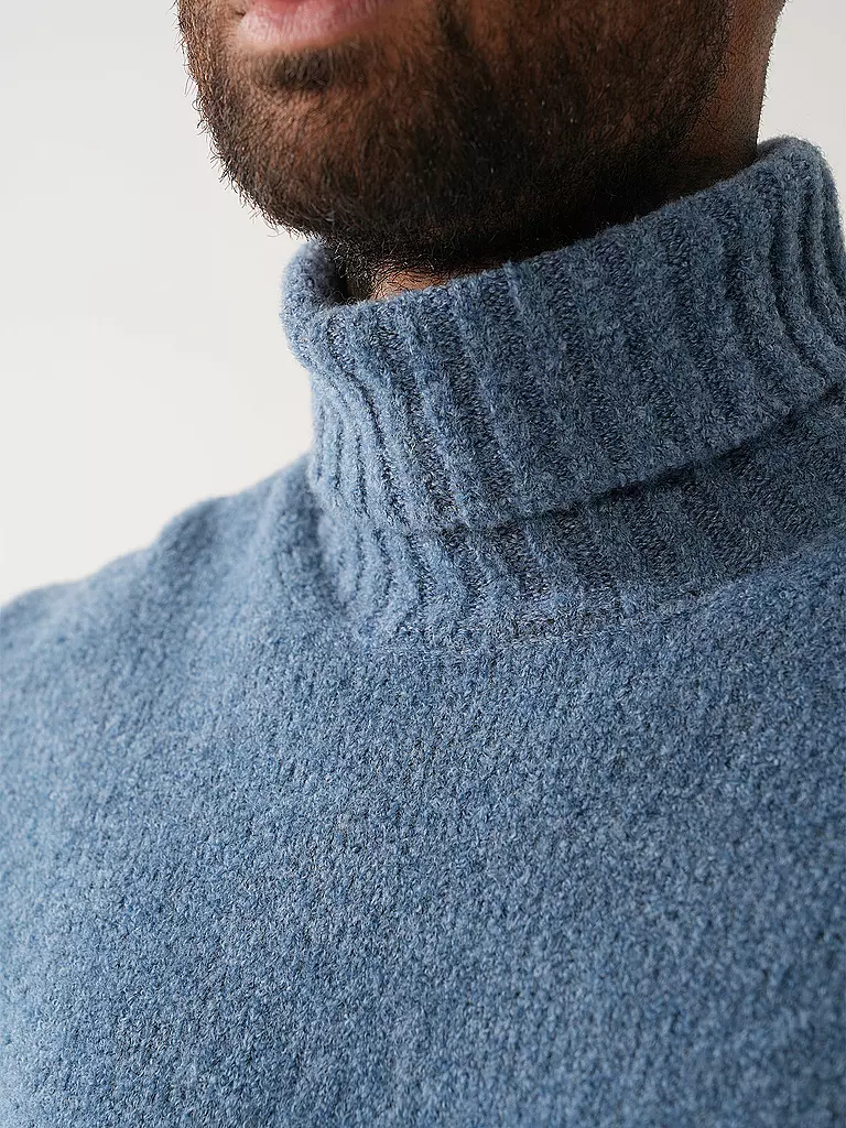 GRAN SASSO | Rollkragenpullover | dunkelblau