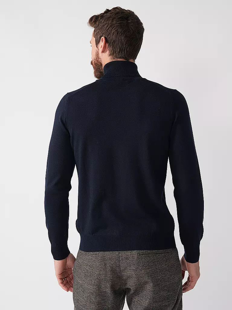 GRAN SASSO | Rollkragenpullover | blau