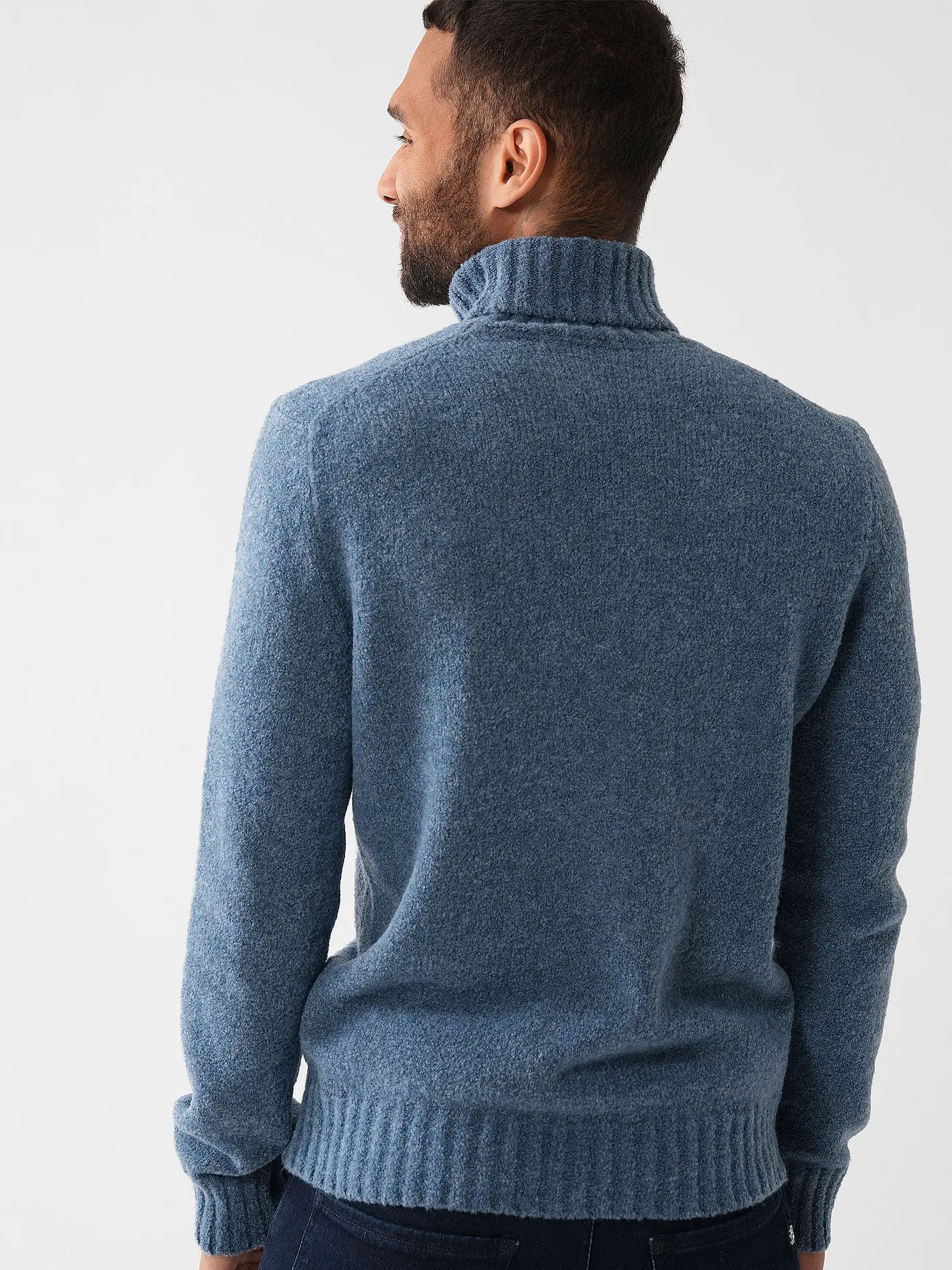 GRAN SASSO | Rollkragenpullover | hellblau