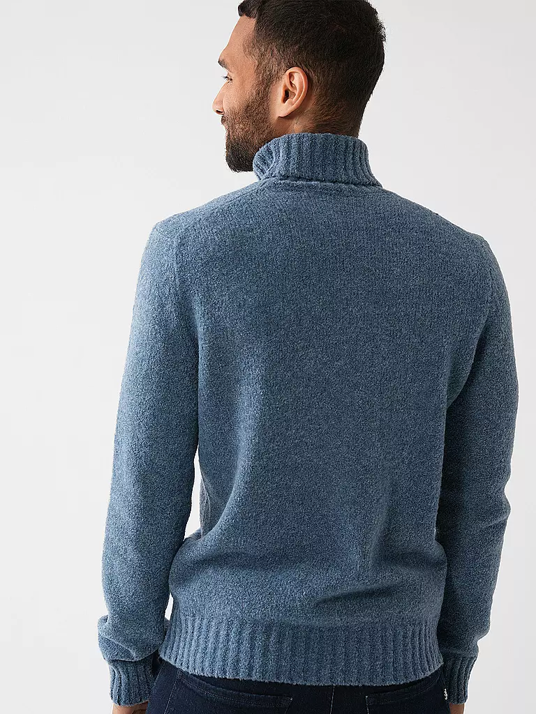 GRAN SASSO | Rollkragenpullover | dunkelblau