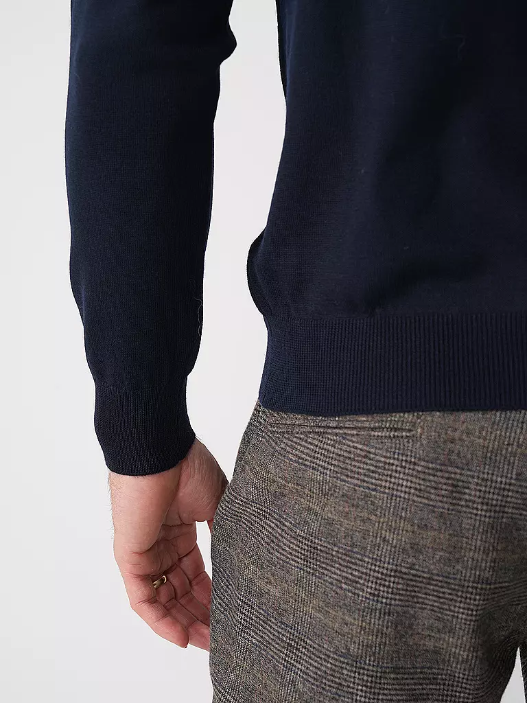 GRAN SASSO | Rollkragenpullover | blau
