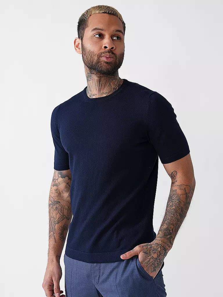 GRAN SASSO | T-Shirt  | dunkelblau