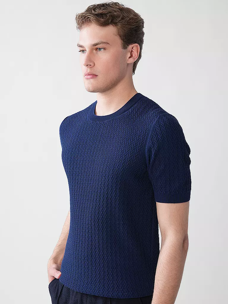 GRAN SASSO | T-Shirt  | dunkelblau