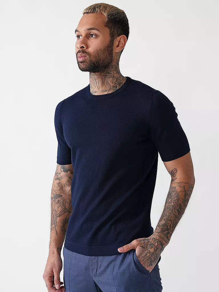 GRAN SASSO | T-Shirt  | dunkelblau