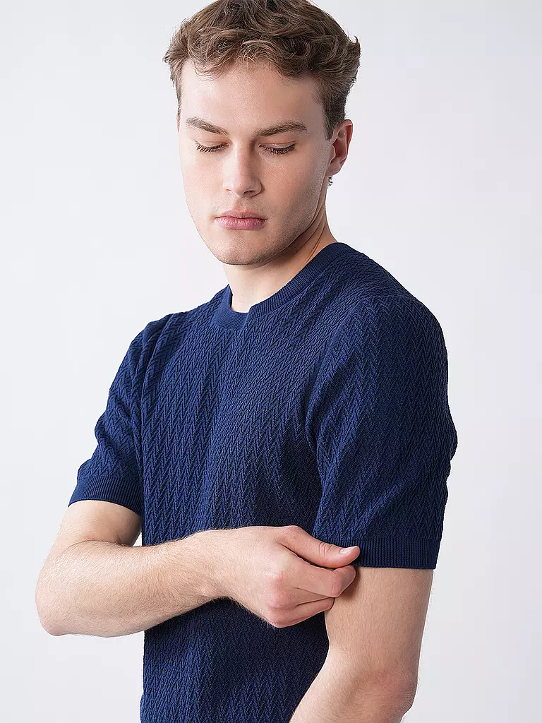 GRAN SASSO | T-Shirt  | dunkelblau