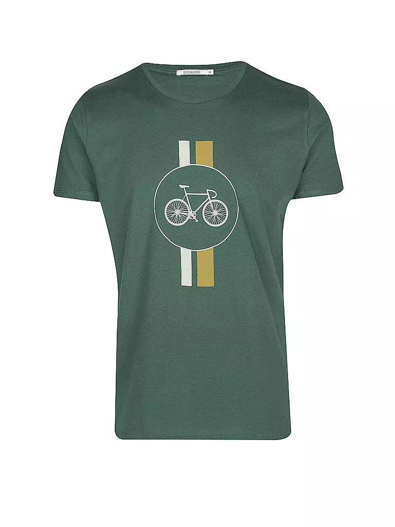 GREENBOMB | T Shirt BIKE HIGHWAY | grün